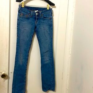 Low rise jeans